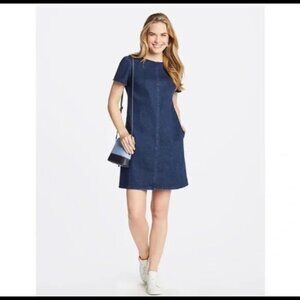 Draper James Denim Mini Dress Size 6